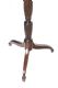 ANTIQUE MAHOGANY TORCHERE at Ross's Online Art Auctions
