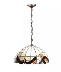 TIFFANY STYLE LIGHT FITTING at Ross's Online Art Auctions