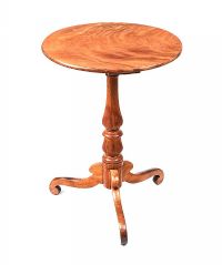 VICTORIAN SATINWOOD LAMP TABLE at Ross's Online Art Auctions