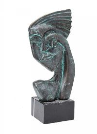 HEAD OF A WOMAN by Hugh Clawson at Ross's Online Art Auctions