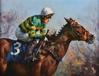 THE WINNING COLOURS by Donal McNaughton at Ross's Online Art Auctions