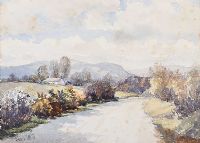 A COUNTRY ROAD by Francis J. Neill ARUA at Ross's Online Art Auctions