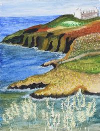 IRISH COAST by Patricia Henry at Ross's Online Art Auctions