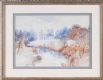 LOUGH & A CASTLE BY A RIVER by W.J.R. Knight at Ross's Online Art Auctions