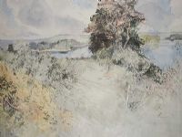 FERMANAGH LAKES by Terence P. Flanagan RHA RUA at Ross's Online Art Auctions