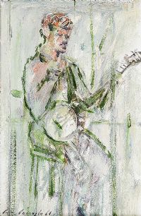 LUKE KELLY (THE DUBLINERS) by Con Campbell at Ross's Online Art Auctions