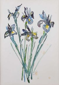 STILL LIFE, WILD FLOWERS by Corrina Dunne at Ross's Online Art Auctions