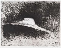 WEATHER DRAWINGS II, HOLYWOOD HILLS by Doris Rohr at Ross's Online Art Auctions