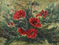 POPPIES by C.M. Weir at Ross's Online Art Auctions