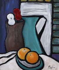 TABLE TOP STILL LIFE by Irish School at Ross's Online Art Auctions