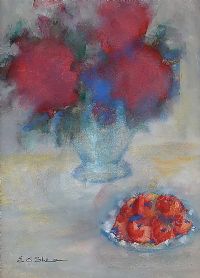 FLOWERS & FRUIT by Eithne O'Shea at Ross's Online Art Auctions