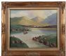 OUT FISHING, DONEGAL by J.J. O'Neill at Ross's Online Art Auctions