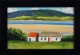 COTTAGE AT THE ISLE OF DOAGH by Sean Loughrey at Ross's Online Art Auctions
