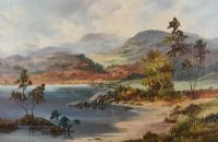 LOCH LEVEN by Prudence Turner at Ross's Online Art Auctions