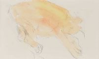 SLEEPING CAT I by Gerard Dillon at Ross's Online Art Auctions