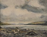 AT ISLANDMAGEE by J. Hunter Jeffrey at Ross's Online Art Auctions