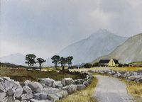THE MOURNES, COUNTY DOWN by George C. Morrison RUA at Ross's Online Art Auctions