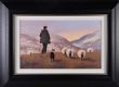 TENDING SHEEP IN THE GLENS by Gregory Moore at Ross's Online Art Auctions