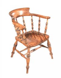 ELM COUNTRY TUB CHAIR at Ross's Online Art Auctions