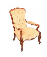 VICTORIAN ARMCHAIR at Ross's Online Art Auctions