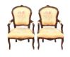 PAIR OF FRENCH ARMCHAIRS at Ross's Online Art Auctions