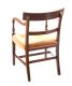 INLAID MAHOGANY SHERATON ARMCHAIR at Ross's Online Art Auctions