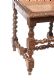 PAIR OF VICTORIAN OAK HALL CHAIRS at Ross's Online Art Auctions