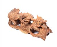 CARVED WOODEN DRAGON at Ross's Online Art Auctions