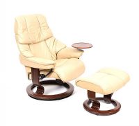 MID CENTURY SWIVEL CHAIR & STOOL at Ross's Online Art Auctions