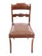 SET OF FOUR REGENCY DINING ROOM CHAIRS at Ross's Online Art Auctions