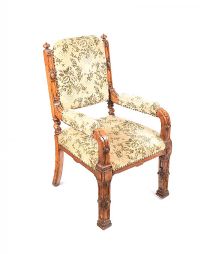 VICTORIAN GOTHIC ARMCHAIR at Ross's Online Art Auctions