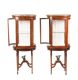 PAIR OF FRENCH MARBLE TOP DISPLAY CABINETS at Ross's Online Art Auctions