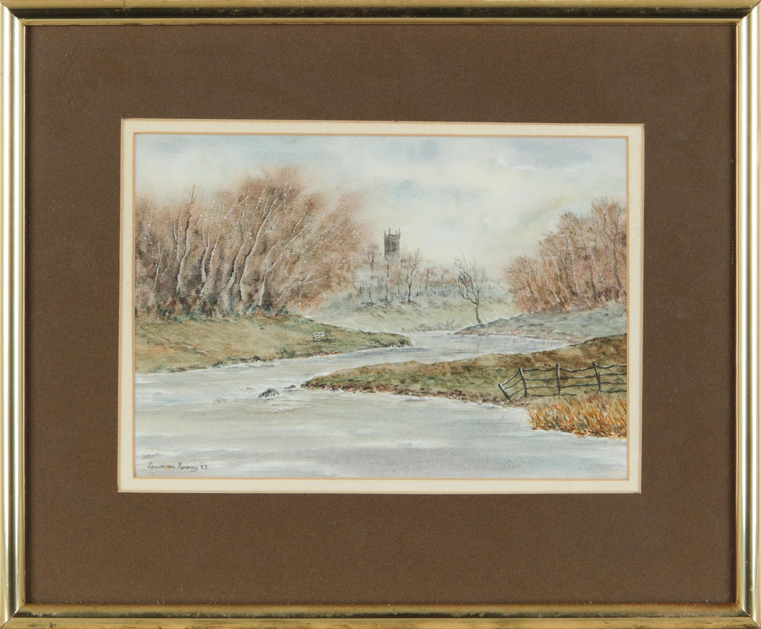 RIVER BUSH, BUSHMILLS, COUNTY ANTRIM by Lawrence W. Rooney at Ross's Online Art Auctions