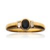 GOLD SAPPHIRE & DIAMOND RING at Ross's Online Art Auctions