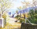 FARM IN THE MOURNES by Gerald Walby at Ross's Online Art Auctions