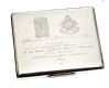 SILVER CIGARETTE BOX at Ross's Online Art Auctions