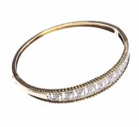 GOLD BANGLE at Ross's Online Art Auctions