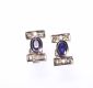 TANZANITE & DIAMOND RING, NECKLACE & EARRING SET at Ross's Online Art Auctions
