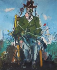 A MAN BEING MADE by Michael McGuinness at Ross's Online Art Auctions