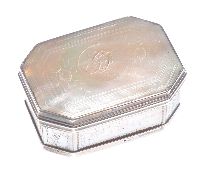 FINE SILVER & MOTHER OF PEARL BOX at Ross's Online Art Auctions