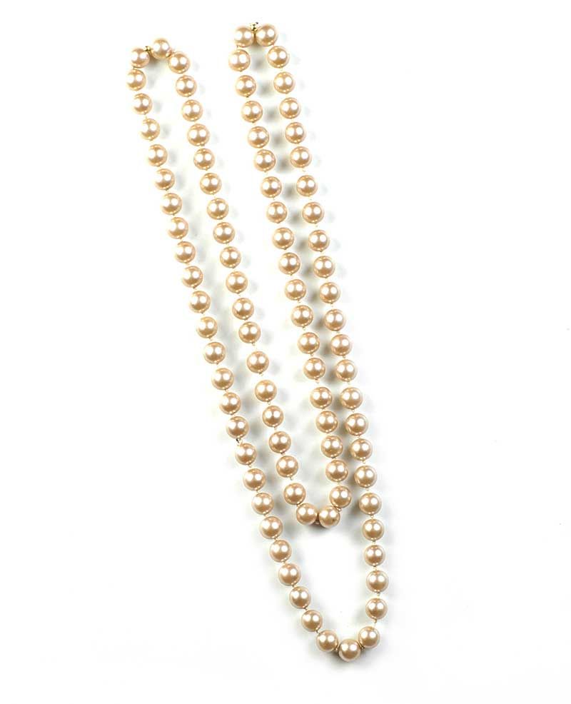 FRENCH 1930'S SHELL PEARL NECKLACE at Ross's Online Art Auctions