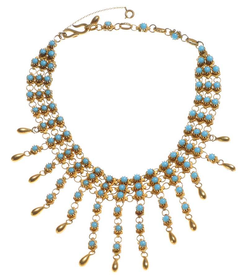 A Christian Dior Vintage Necklace with Faux Pearl and Swarovski Crysta   Annabel James