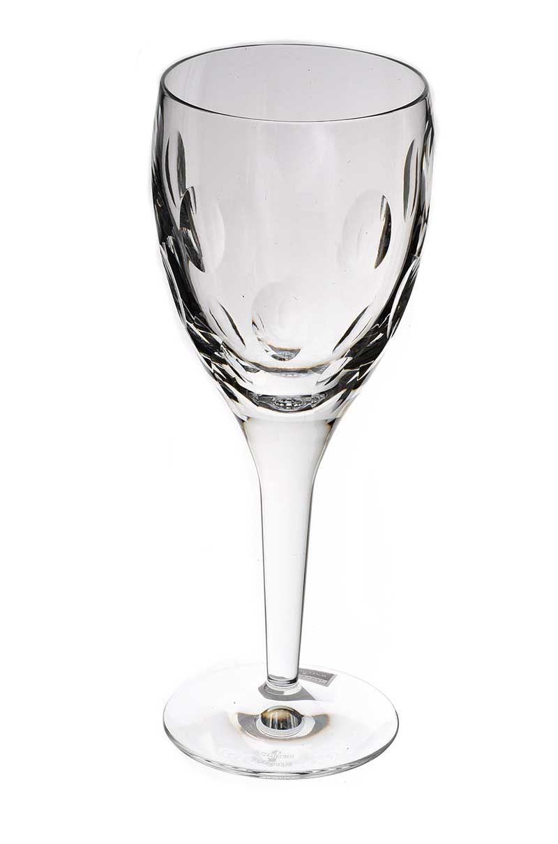SET OF SIX BOXED WATERFORD CRYSTAL WINE GLASSES at Ross's Online Art Auctions