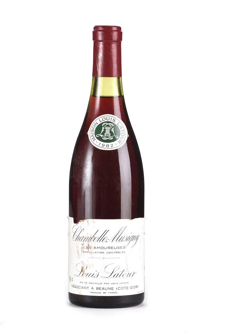 ONE BOTTLE CHAMBOLLE-MUSIGNY 1985 at Ross's Online Art Auctions