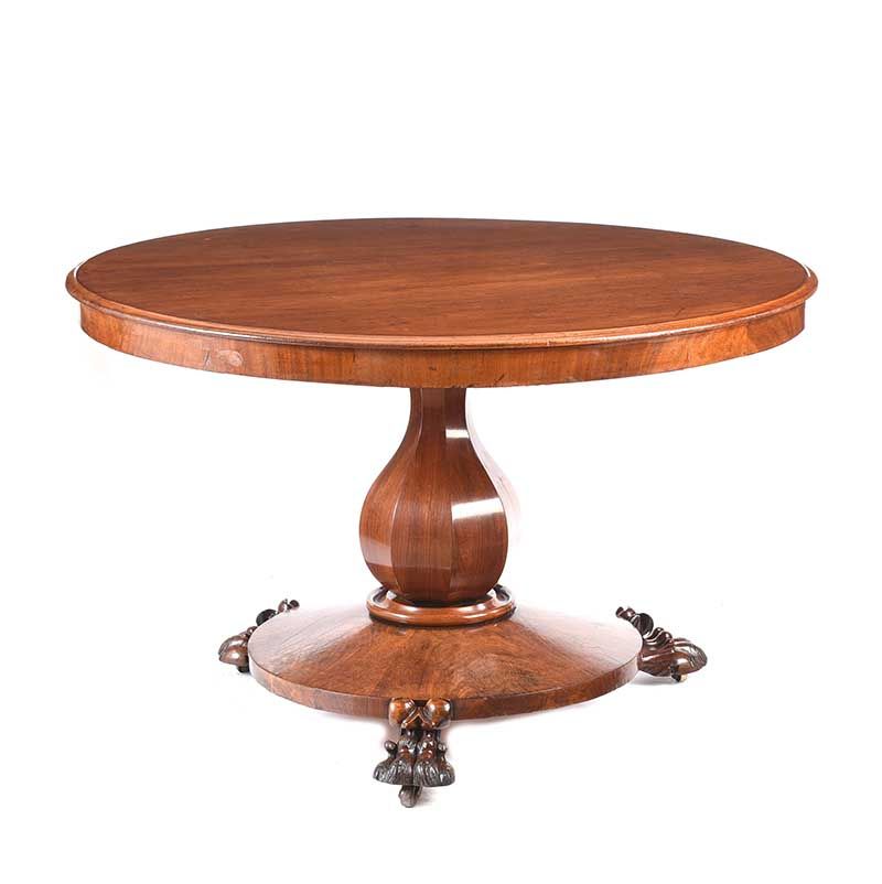 WILLIAM IV CIRCULAR BREAKFAST TABLE at Ross's Online Art Auctions