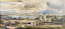 LOUGH ISLAND REAVY, MOURNE MOUNTAINS by Frank Fitzsimons at Ross's Online Art Auctions