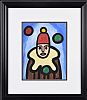JUGGLING CLOWN by Markey Robinson at Ross's Online Art Auctions