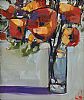ORANGE FLOWERS by Vivek Mandalia at Ross's Online Art Auctions
