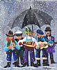 WINTER FIVE PIECE BAND by George Callaghan at Ross's Online Art Auctions