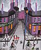 BRIDGE STREET CAF by John Ormsby at Ross's Online Art Auctions